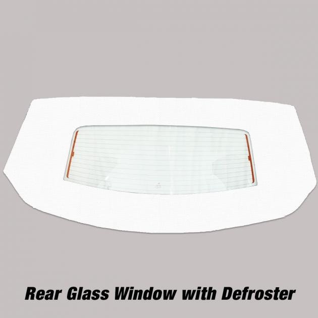 Kee Auto Top HG0289DF50SP Convertible Rear Window - Vinyl, Direct Fit