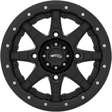 AMS Roll'n 106 Wheel - Front/Rear - Black - 14x7 - 4/137 - 5+2 4753-046AS