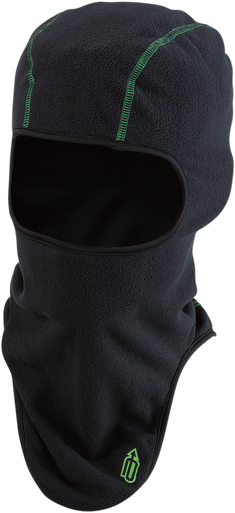 ARCTIVA Balaclava Fleece - Black/Green - Large/XL 2503-0364