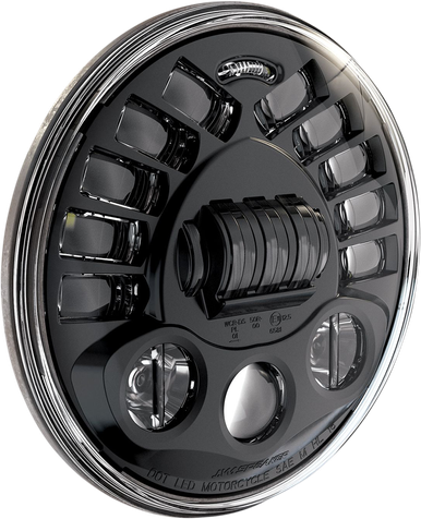 CUSTOM DYNAMICS Adaptive Headlight - 5.75" - Black PB-575A-B