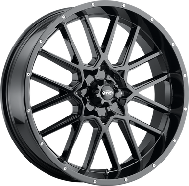 ITP Hurricane Wheel - Front/Rear - Black - 20x6.5 - 4/156 - 4+2 (+10 mm) 2022518705B