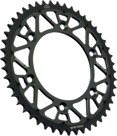 JT SPROCKETS Steel Rear Sprocket - Gray - 48-Tooth JTX210.48GR
