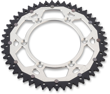 MOOSE RACING Dual Sprocket - Silver - 48 Tooth 1210-251-48-11X