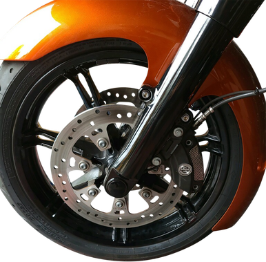 KLOCK WERKS Axle - Flush Mount - Front - Black - 25 mm KWS-01-0610