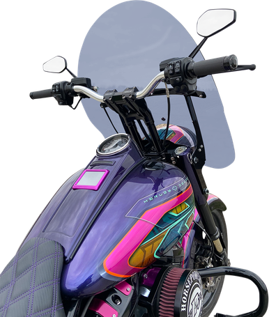 KLOCK WERKS Billboard Windshield - 17.5" - Dark Smoke KWW-02-0602