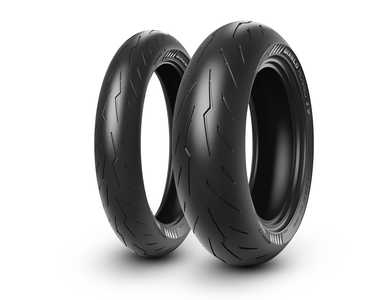 PIRELLI Tire - D-Rosso IV - Rear - 200/60R17 4074700
