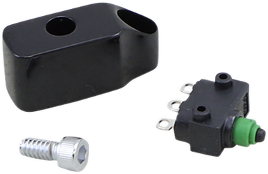 PERFORMANCE MACHINE (PM) Switch and Housing Kit - Brake/Clutch - Black 0062-2942M-B
