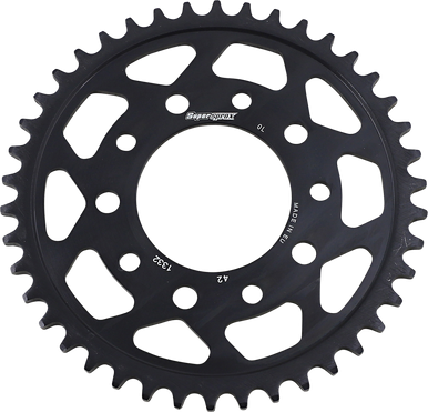 SUPERSPROX Sprocket - Rear - Steel - Black - 42 Tooth RFE-1332-42-BLK
