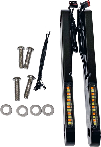 CUSTOM DYNAMICS Light Strip - Black PB-DS2-14-B