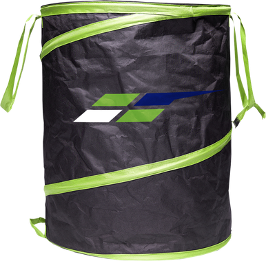 FACTORY EFFEX Trash Can - Black/Green - Kawasaki 22-45160