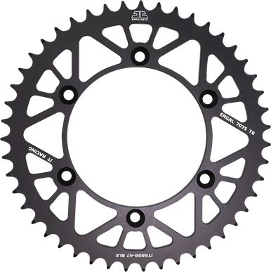 JT SPROCKETS Rear Sprocket - Suzuki - Black - 48-Tooth JTA808.48BLK