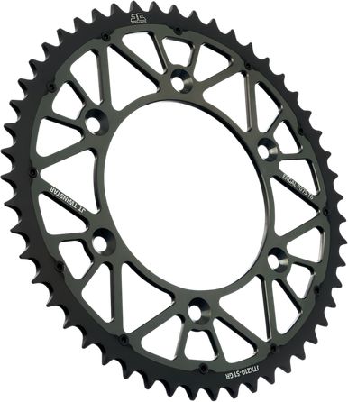 JT SPROCKETS Steel Rear Sprocket - Gray - 50-Tooth JTX210.50GR