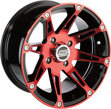 MOOSE UTILITY Wheel - 387RD - 12X8 - 4/110 - 4+4 387ML128110BWR4