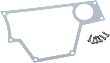 MOOSE UTILITY Large Dash Plate - Right - White - RZR 100-4371-PU