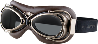 BOBSTER Flight Goggles - Matte Brown - Smoke BFLG002