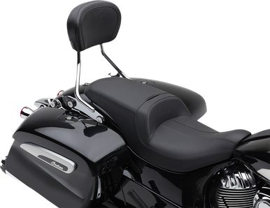 COBRA Detachable Backrest - Chrome - Chieftain 502-2000