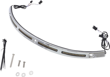 CUSTOM DYNAMICS Windshield Trim - Chrome CD-WT2-14-C