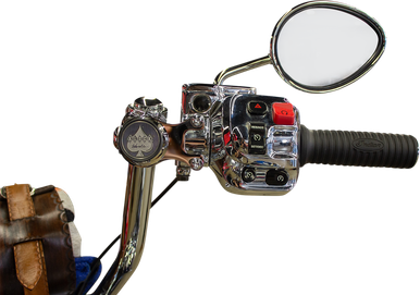 KLOCK WERKS Switch Mount - iOmountƒÂ¢¢â‚¬Å¾‚¢ - Challenger - Chrome KWD-01-0606-C