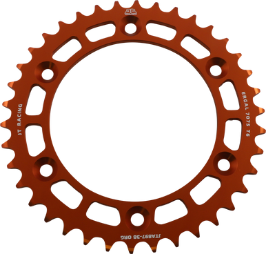 JT SPROCKETS Rear Sprocket - Orange - 38 Tooth JTA897.38ORG