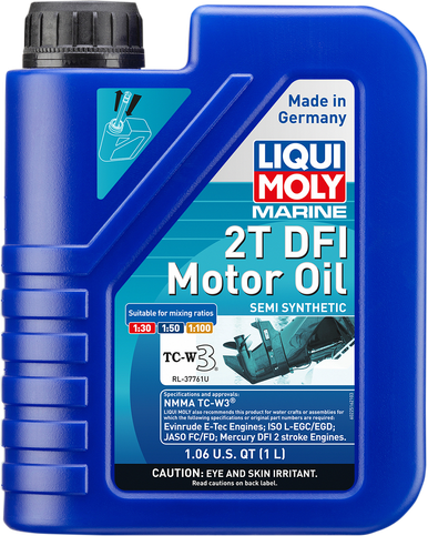 LIQUI MOLY Marine 2T DFI Motor Oil - 1 L 22516