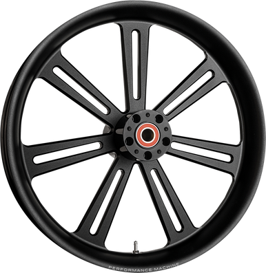 PERFORMANCE MACHINE (PM) Sierra Wheel - Front/Dual Disc - No ABS - Black - 21" x 3.50" 12027106RSRRSMB