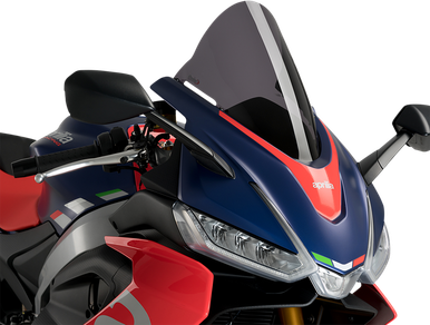 PUIG HI-TECH PARTS Race Windscreen - Dark Smoke 20571F