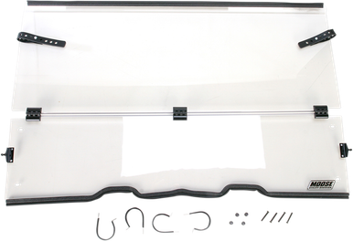 MOOSE UTILITY Full Folding Windshield - Ranger LEMA100-0014