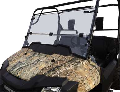 MOOSE UTILITY Full Folding Windshield - Wolverine LEMA100-0032