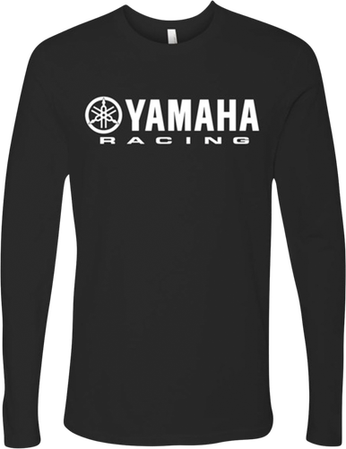YAMAHA APPAREL Yamaha Racing T-Shirt - Long-Sleeve - Black - XL NP21S-M1785-XL