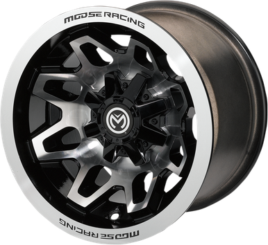 MOOSE UTILITY 416X Wheel - Front/Rear - Machined Black - 12x7 - 4/110 - 4+3 416M127110GBMF4