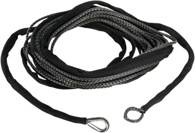 MOOSE UTILITY Winch Rope - Black - 1/4" x 50' 700-5150