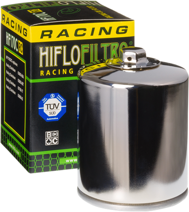 Hiflo RC High Performance Oil Filter Chrome 1994-1998 Harley FLHR Road King FLHR-170CRC