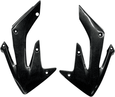 UFO Radiator Covers - Black - CRF 250 HO03634-001