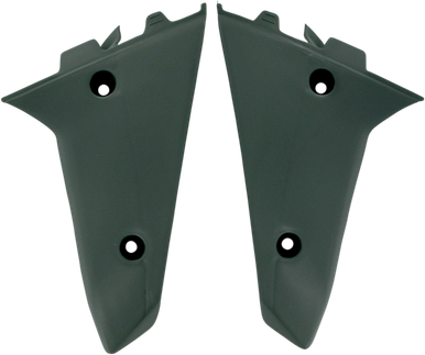 UFO Lower Radiator Cover - Graphite - Husqvarna HU03318-380