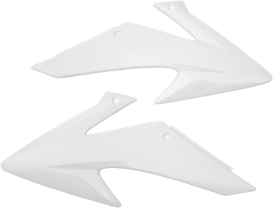 UFO Radiator Covers - White - CRF 230 HO04650-041