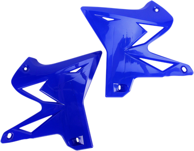 UFO Restyled Radiator Covers - Reflex Blue - YZ YA04834-089