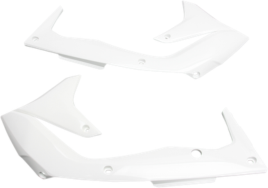 UFO Radiator Shroud - White - KX450F KA04736-047