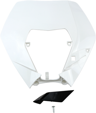 UFO Headlight Plastic - White KT04090047
