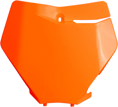 UFO Front Number Plate - Orange - KTM KT04094127