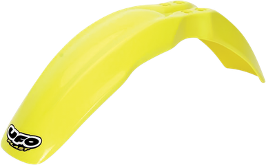 UFO Front Fender - Fluorescent Yellow - RM65 SU03925-102