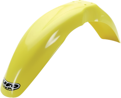UFO Front Fender - Fluorescent Yellow -RM85 SU03967-102