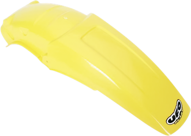 UFO MX Rear Fender - RM Yellow - Suzuki SU02905101