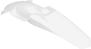 UFO MX Rear Fender - White - YZ YA03857-046