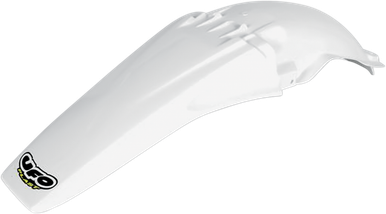 UFO MX Rear Fender - White -YZ YA02897046