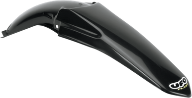 UFO MX Rear Fender - Black - YZ YA03845-001