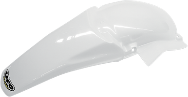 UFO MX Rear Fender - White - YZF YA03863-046