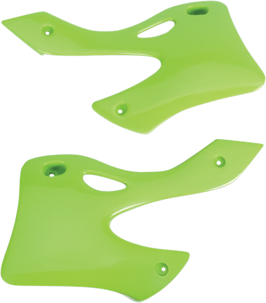 UFO Radiator Shroud - KX Green - KX KA03720026