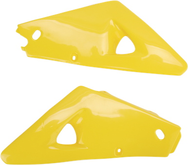 UFO Upper Radiator Cover - RM Yellow - Husqvarna HU03303-103
