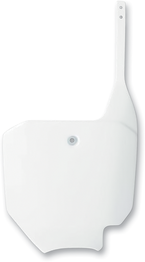 UFO Front Number Plate - White - Honda HO03624041