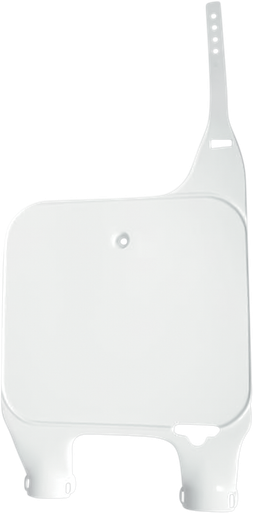 UFO Front Number Plate - White - Honda HO02629041